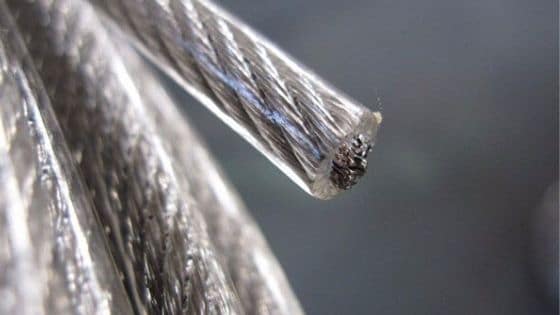 Quando podemos usar os cabos de aço revestidos/plastificados?