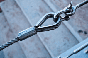 Linga de Cabo de Aço, da Acro Cabos 2 Lingas