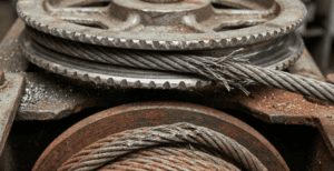 inspeção de polias e tambores