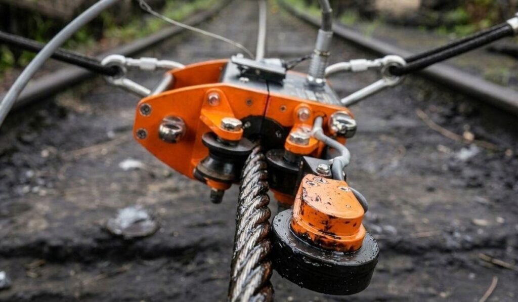 Lubrificação de cabos de aço com lubrificante adequado