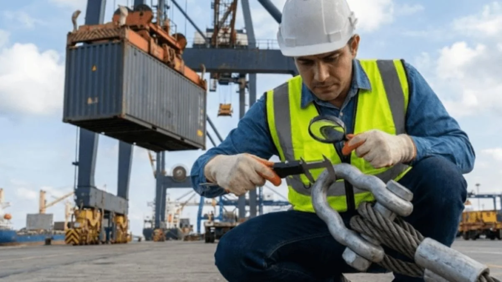 NR 11 transporte, movimentação, armazenagem e manuseio de materiais: guia de compliance para a indústria 3 Inspeção de cabos de aço e equipamentos para movimentação de carga