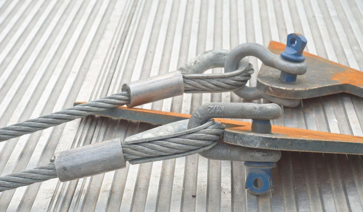 Laço de cabo de aço